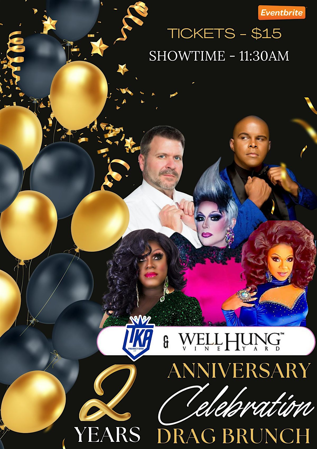 Well Hung Vineyards 2yr Anniversary Drag Brunch Party