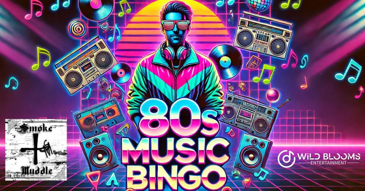 \ud83c\udfb6 \ud83d\udcfc80s Music Bingo\ud83d\udcfc\ud83c\udfb6