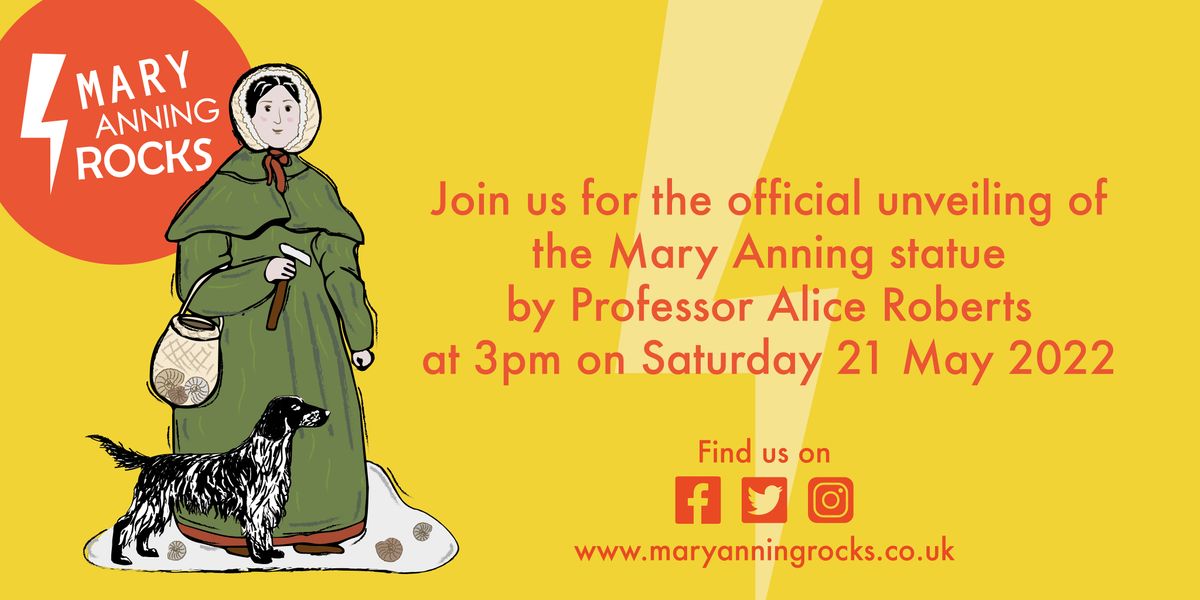 Mary Anning Rocks unveiling ceremony