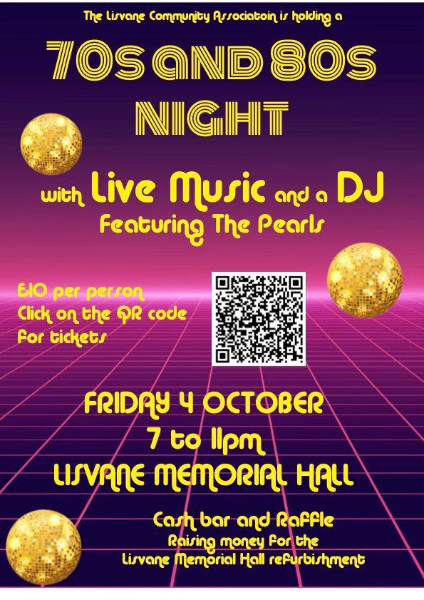 The Pearls - 70's\/80's Night