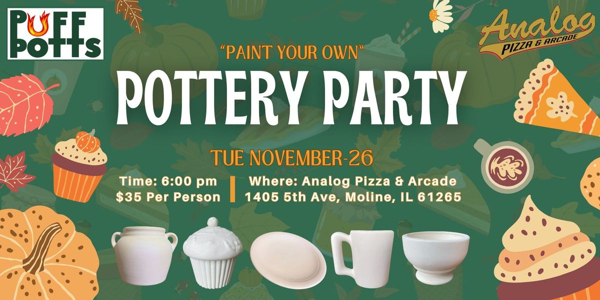 Paint Your Own Pottery