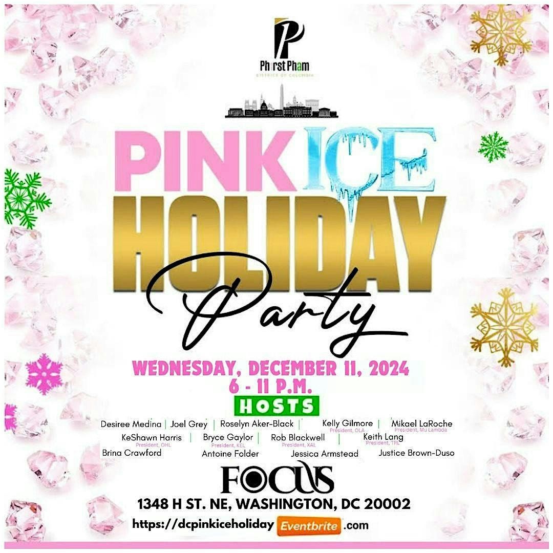 Pink Ice Holiday Party