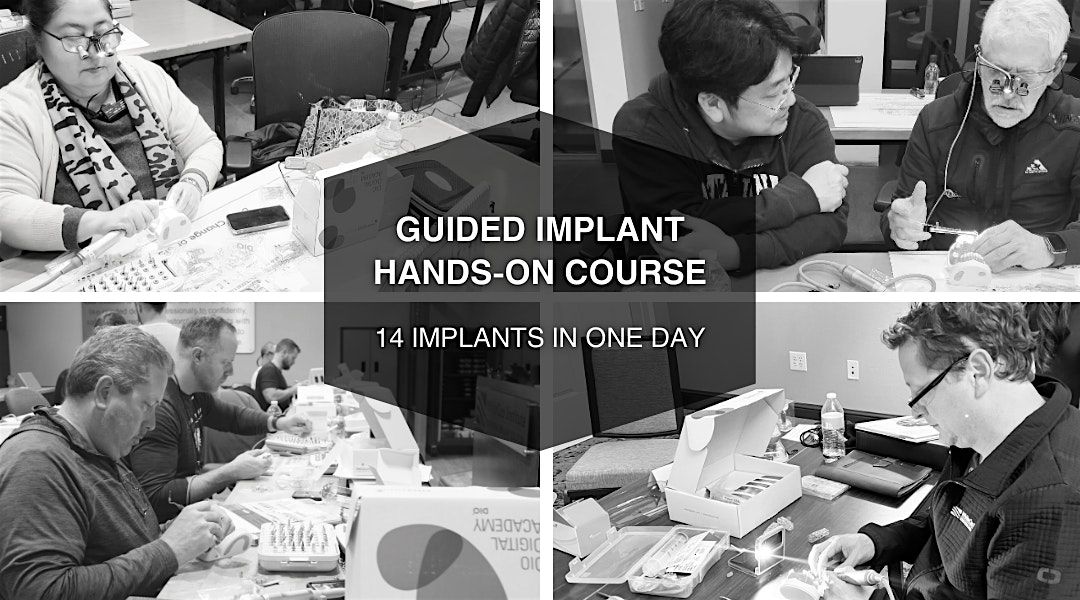 Guided Implant Placement with Hands-on | Nashville, TN I  $799