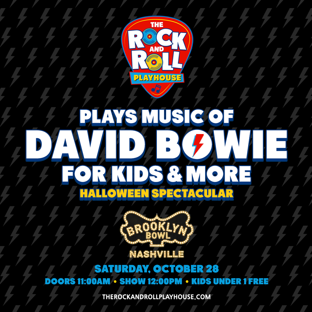 The Rock and Roll Playhouse plays Music of David Bowie + More for Kids at Brooklyn Bowl - NY