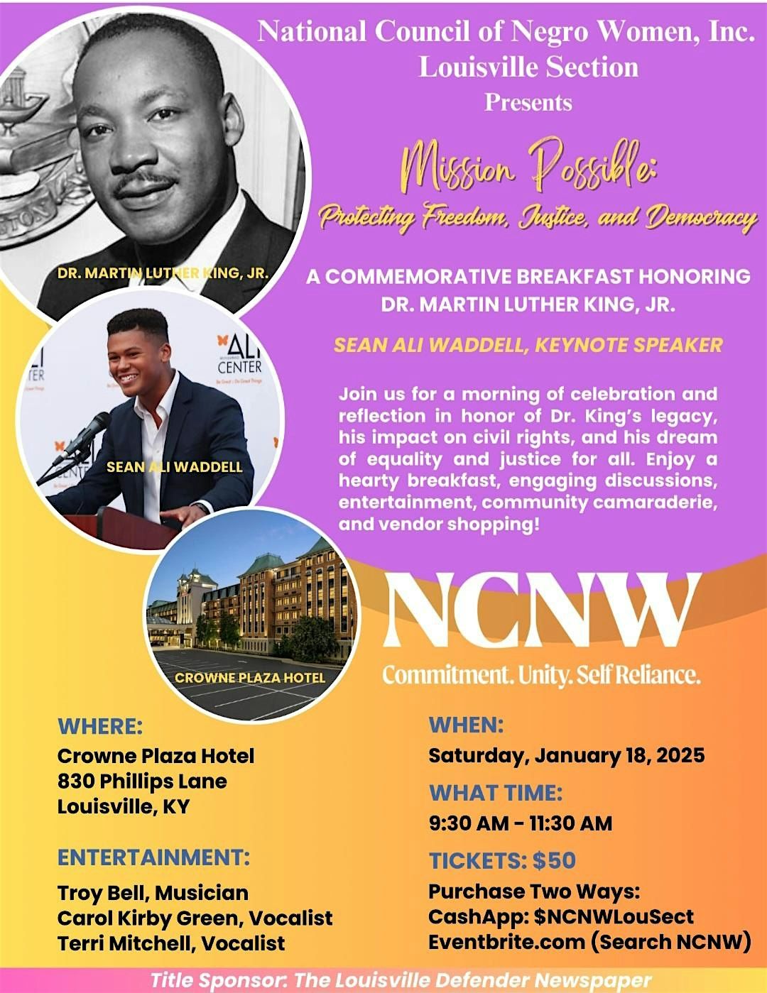 Dr. Martin Luther King, Jr. Commemorative Breakfast 2025