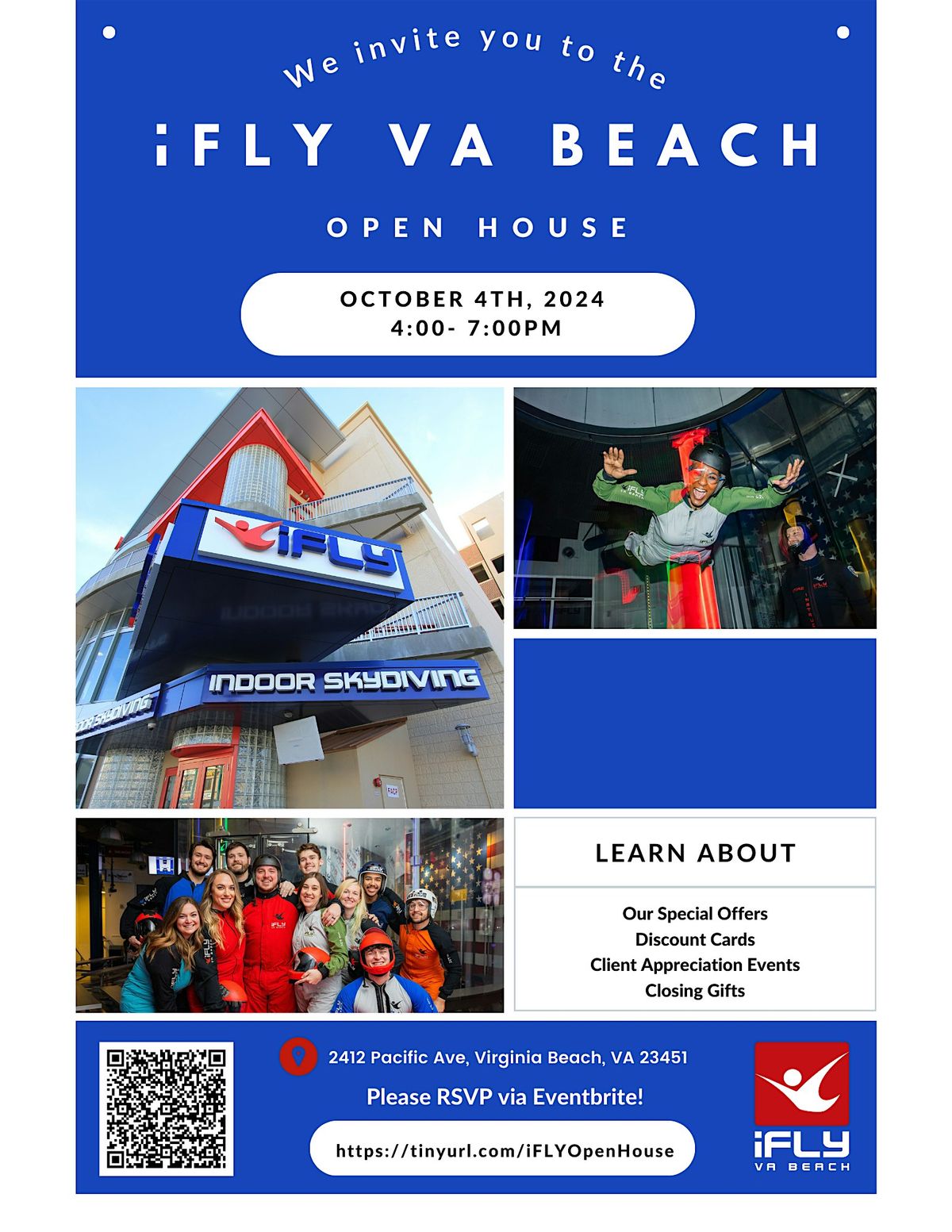 iFLY Va Beach Real Estate Open House