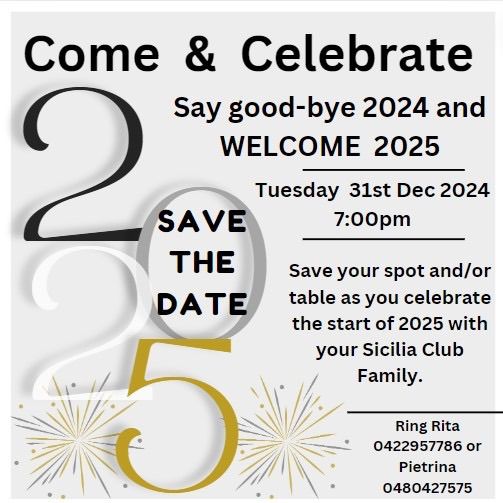 New Year\u2019s Eve Dinner Dance