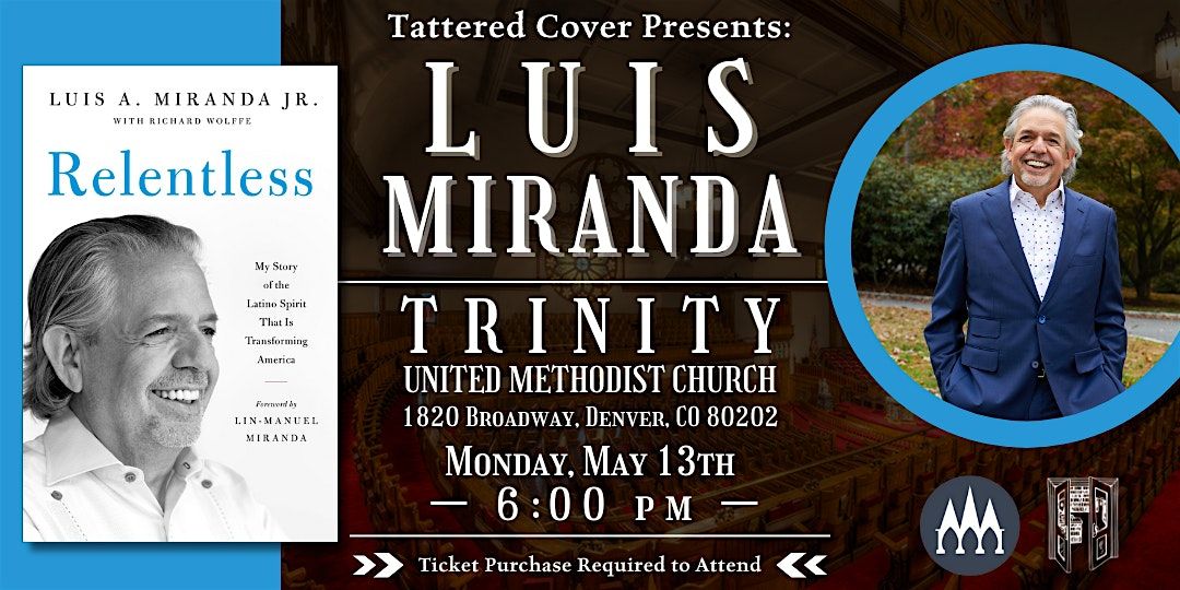 Luis Miranda Live at Trinity UMC with Tattered Cover