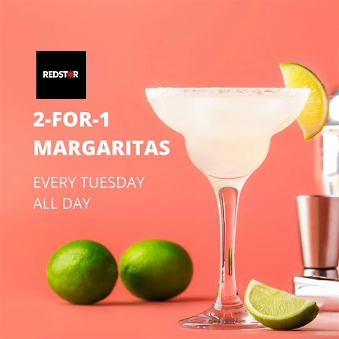 1\/2 off Margarita Tuesdays