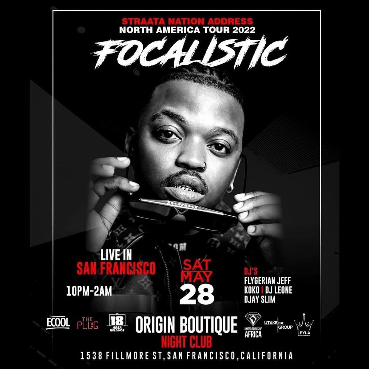 Ginger SF  (ALT Afrobeats Event)(Live Appearance by Focalistic )