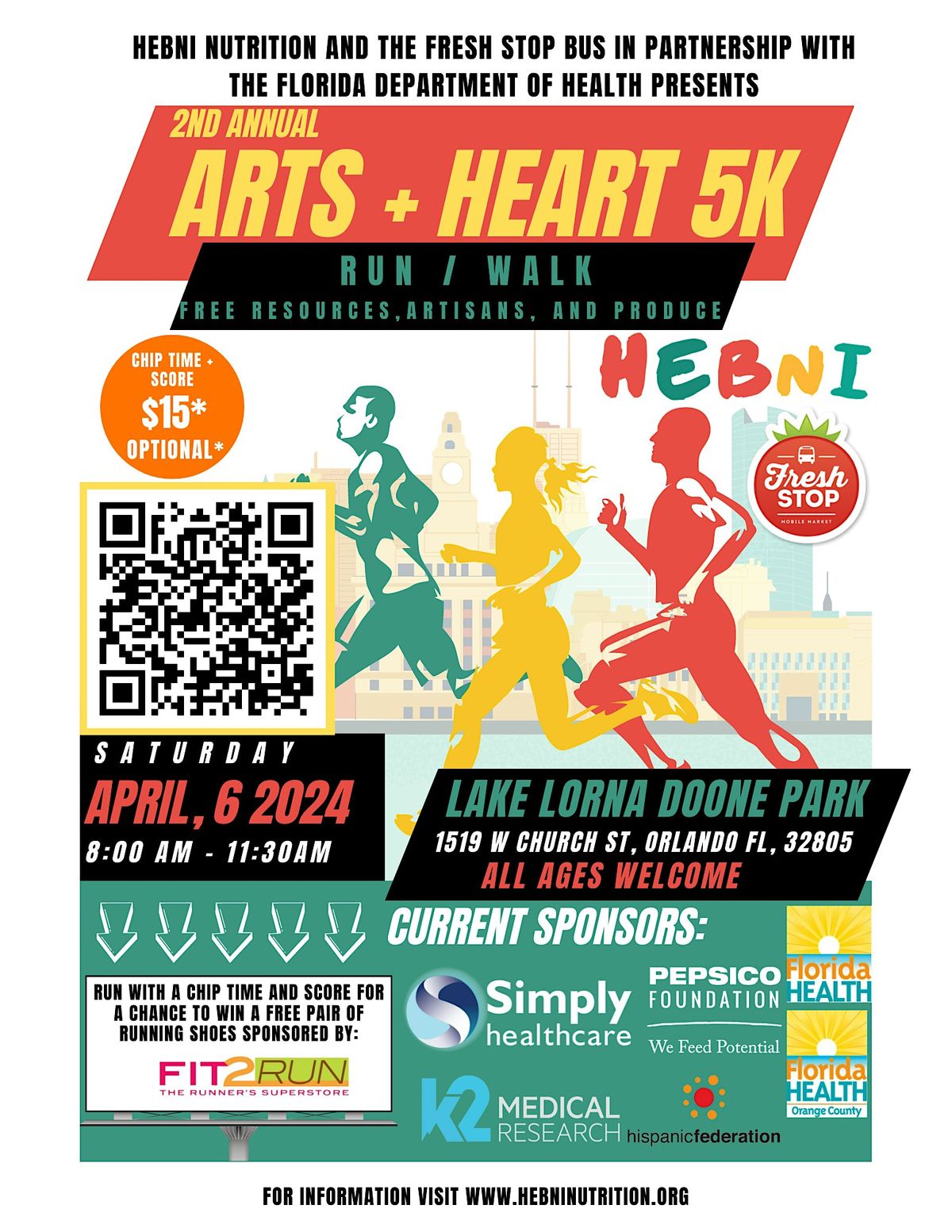 Arts and Heart 5k: Community Health Fair