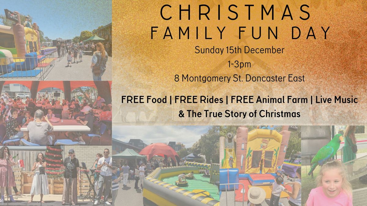 Free Christmas Family Fun Day