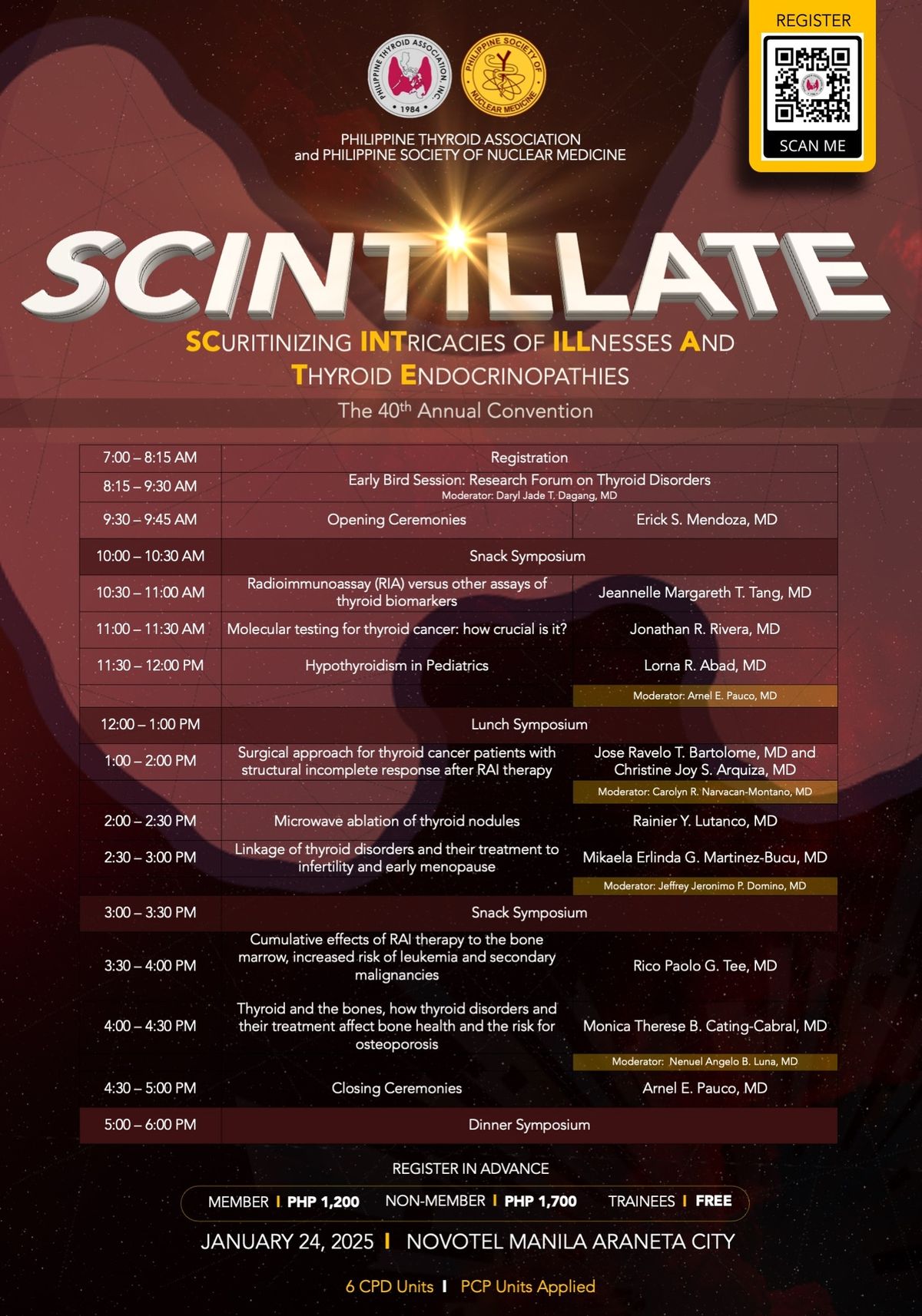 SCINTILLATE