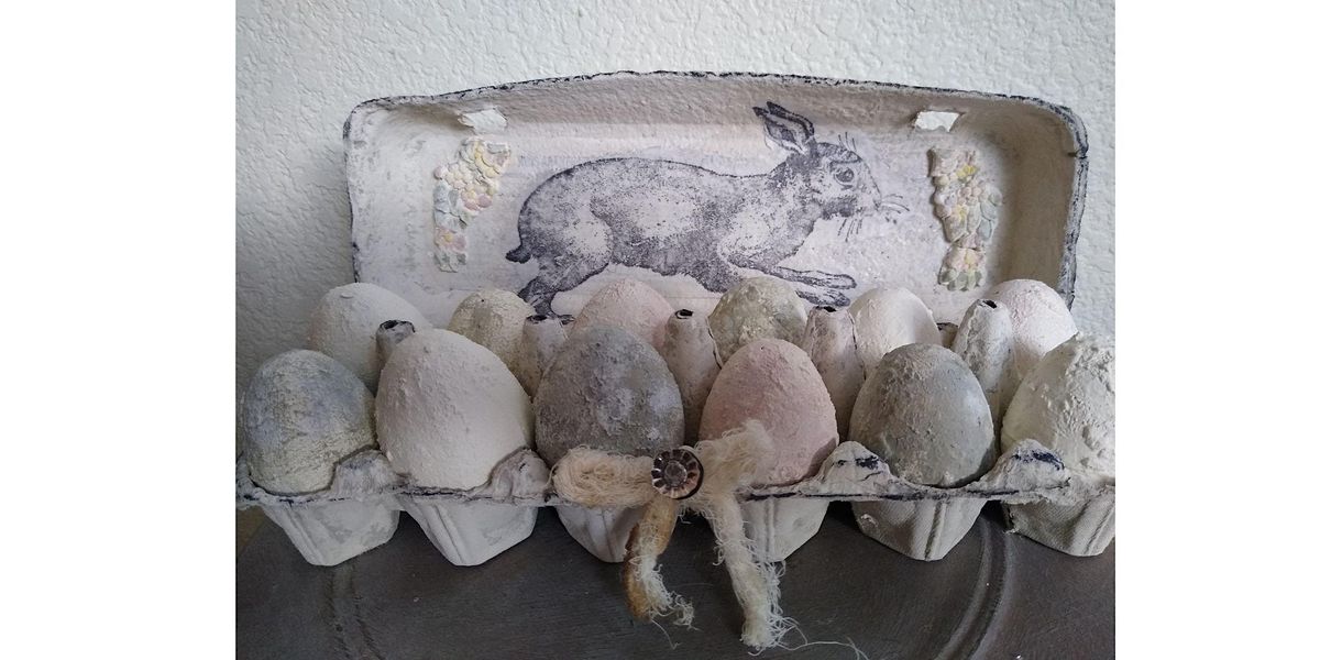 Hippity Hop Egg Carton Decor