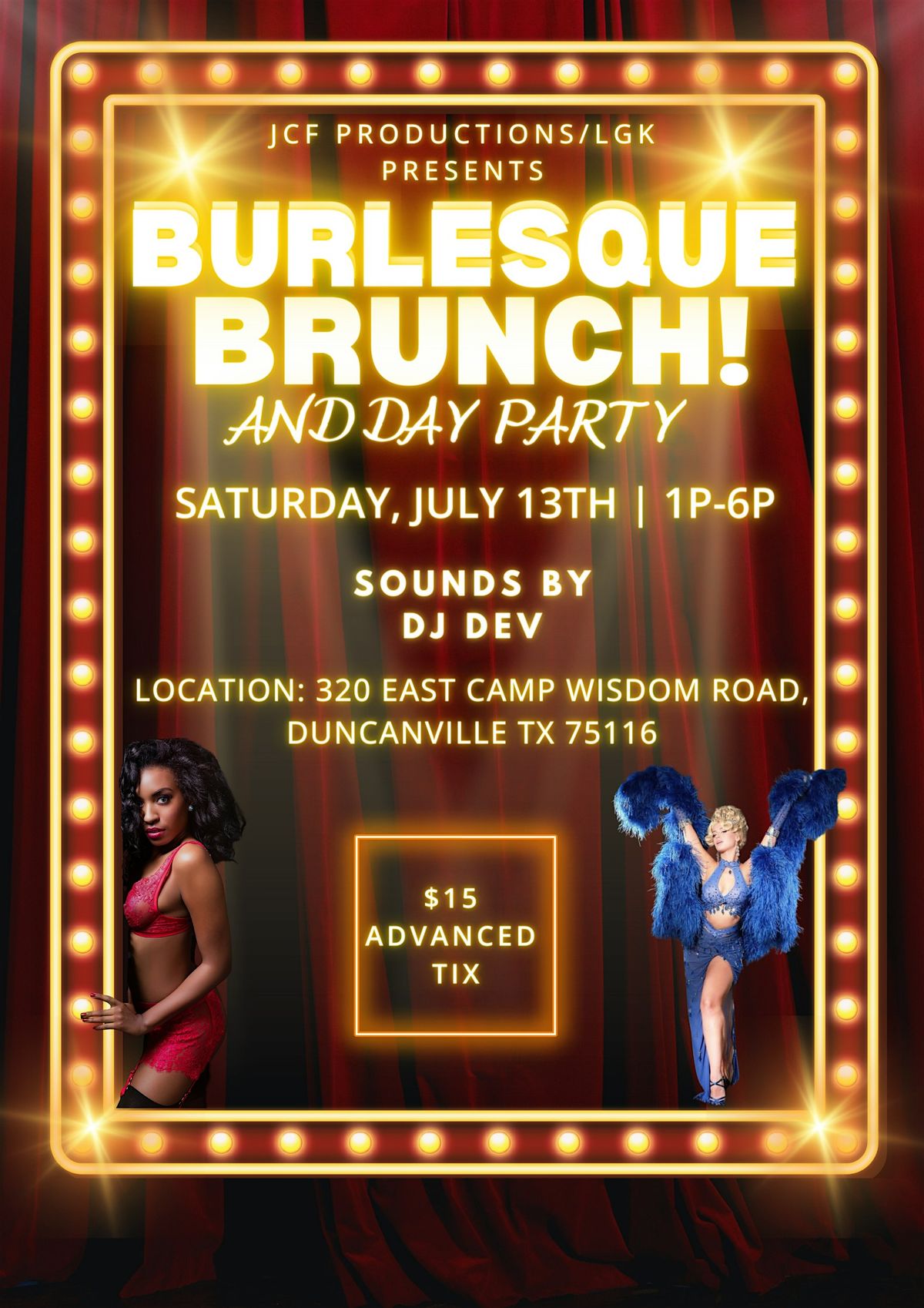Burlesque Brunch and Day Party