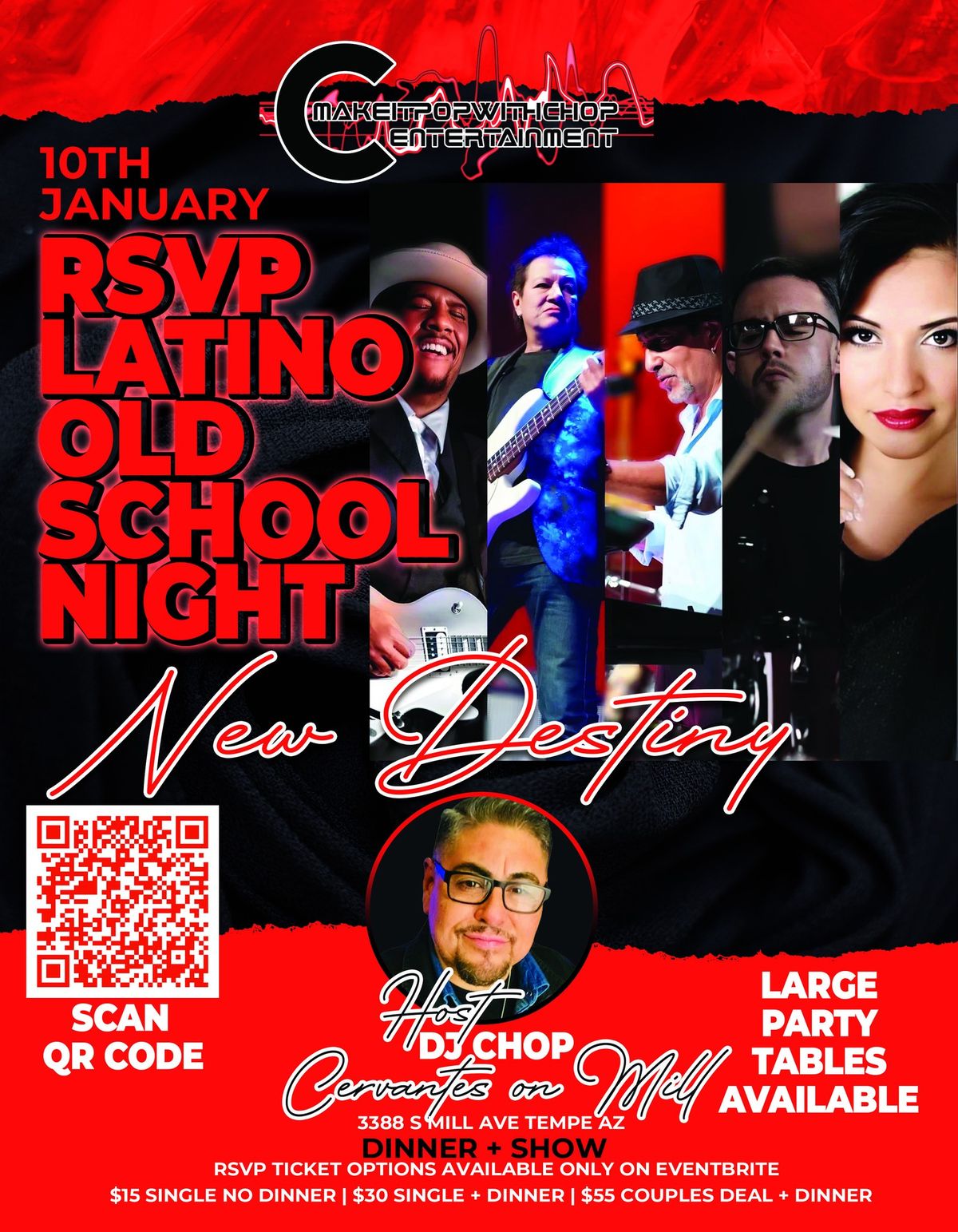 RSVP Latino Old School Night ft. New Destiny