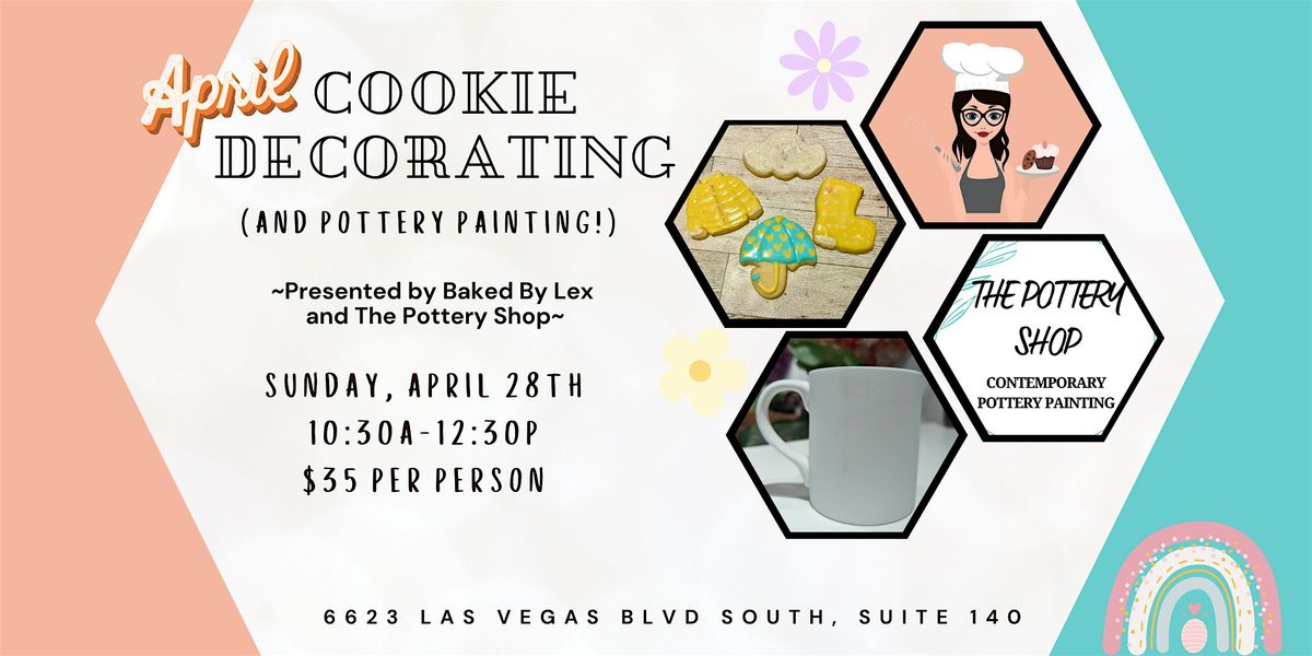 Cookie Decorating (and Pottery Painting!)