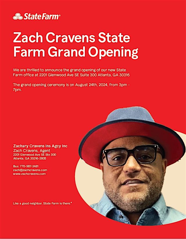 Zach Cravens State Farm Grand Opening