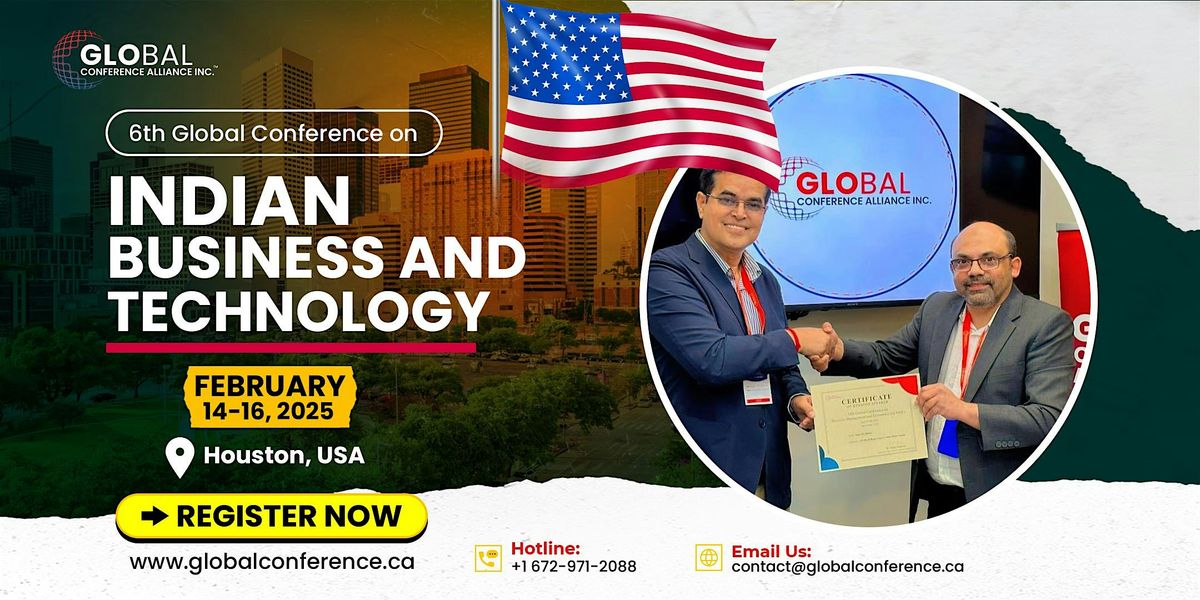 6th Global Conference on Indian Business and Technology (GCIBT)