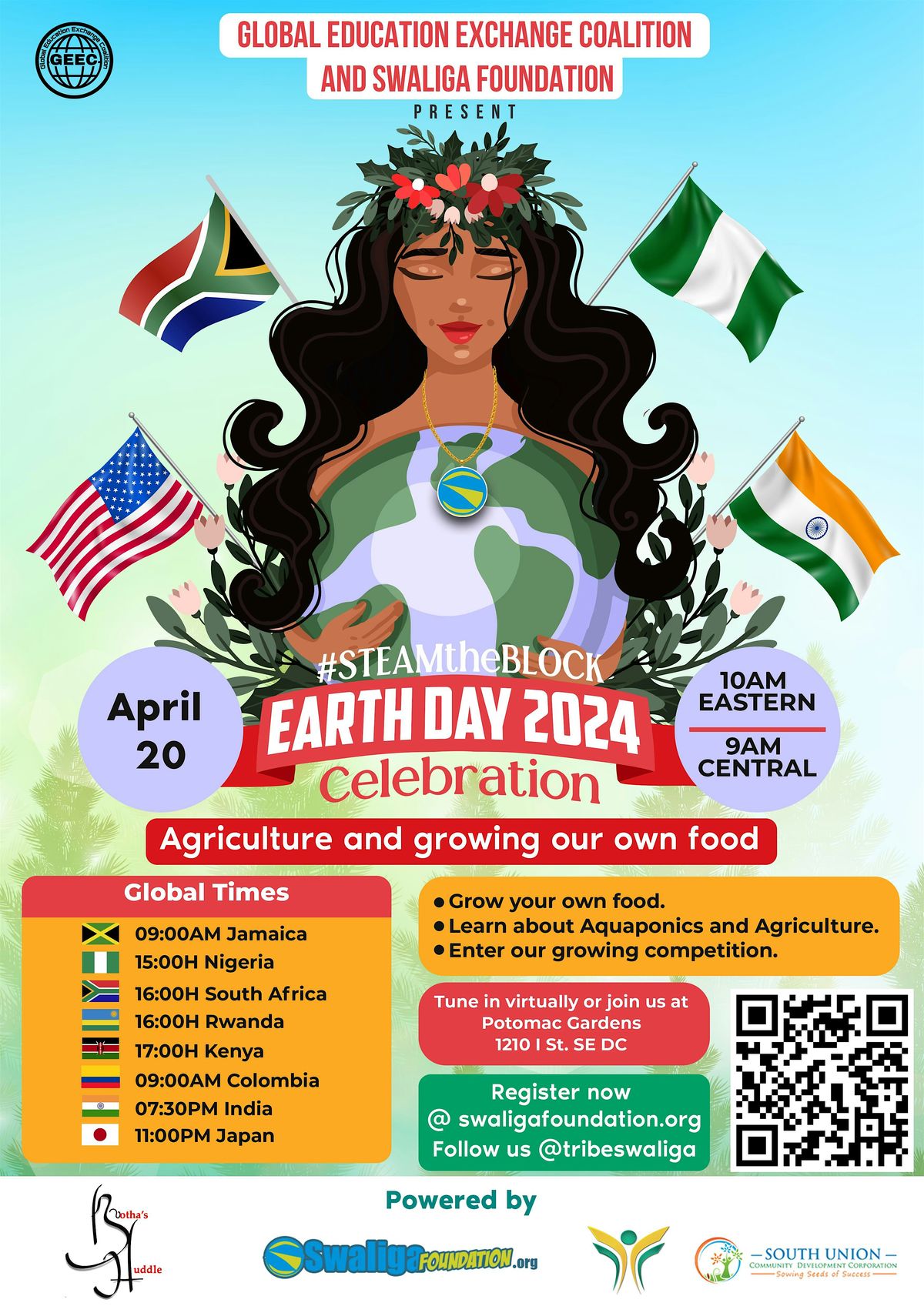 #GEEC & SWALIGA FOUNDATION Presents: EARTH DAY 2024