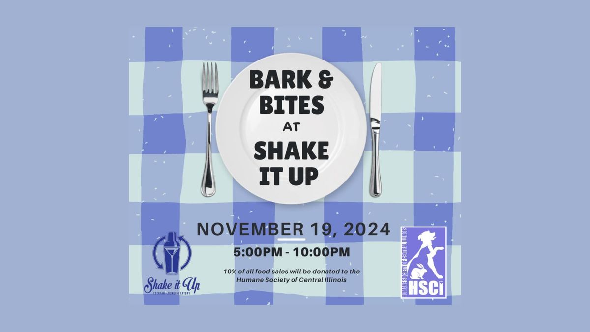 Barks & Bites Dine to Donate