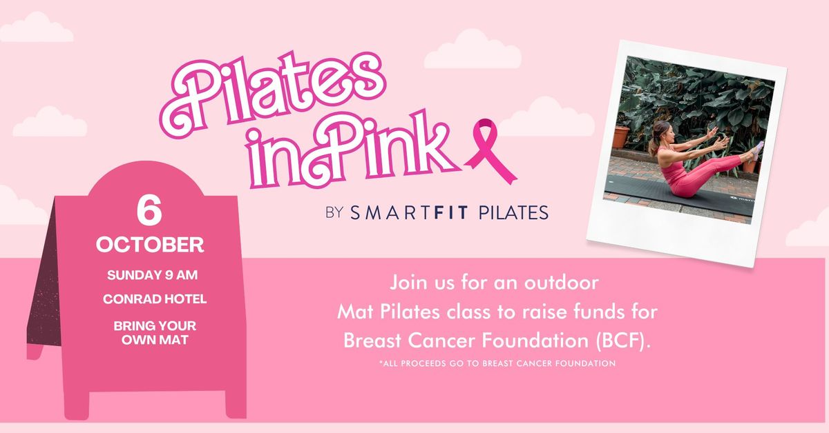 Pilates in Pink with SmartFit Pilates @ Conrad Singapore Orchard