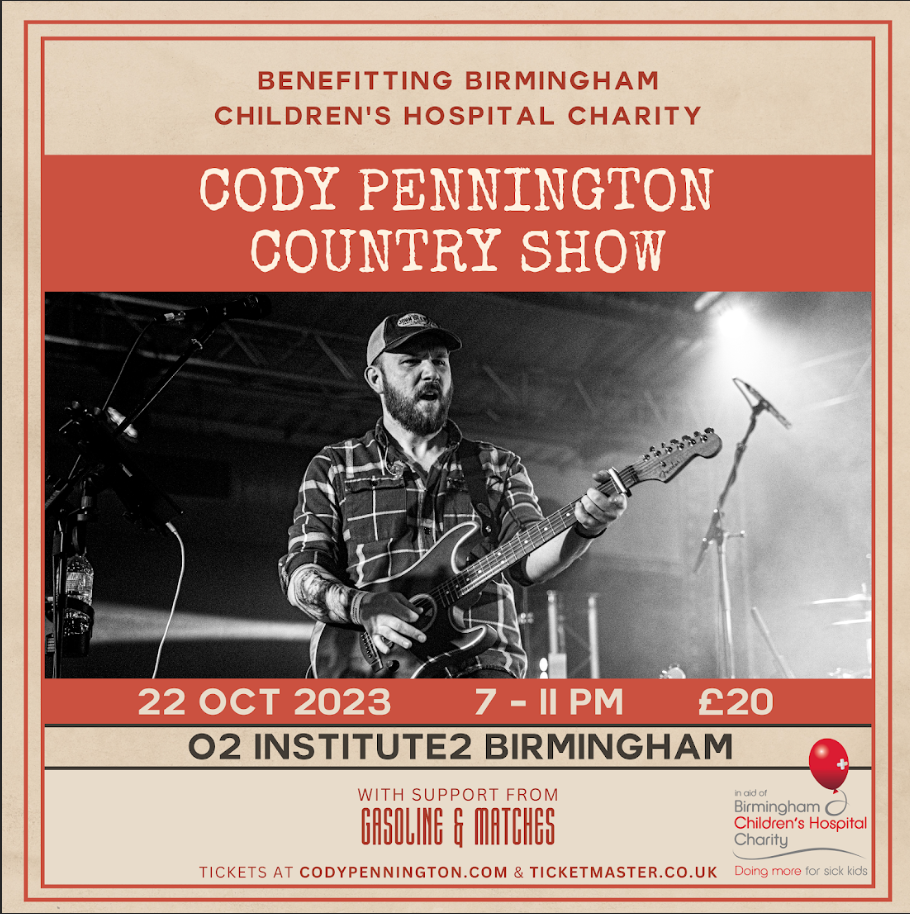 Cody Pennington at O2 Institute Birmingham