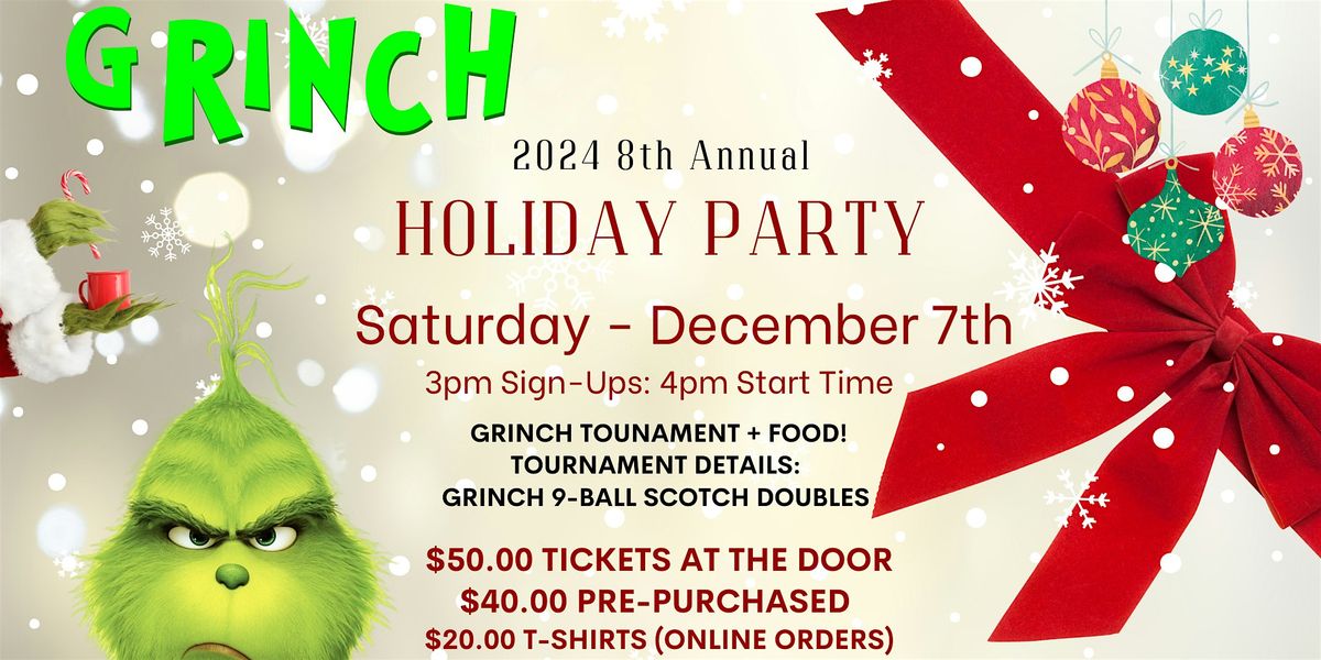 Grinch Annual Holiday Party - Mr.G's