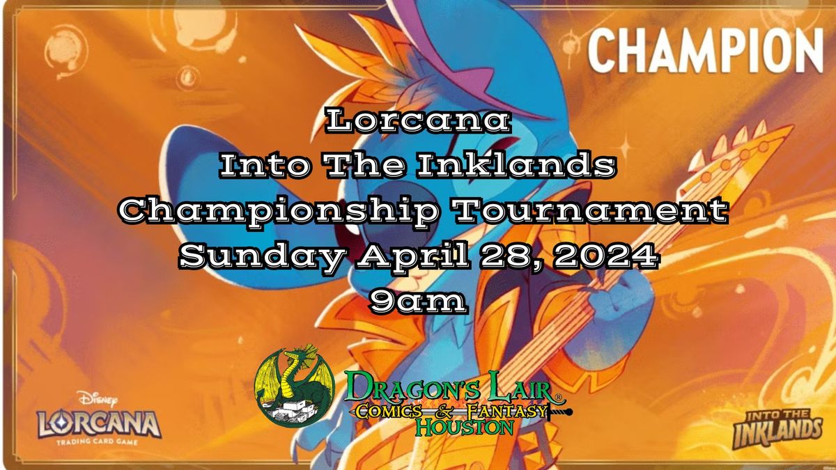 Lorcana Into The Inklands Championship Tournament