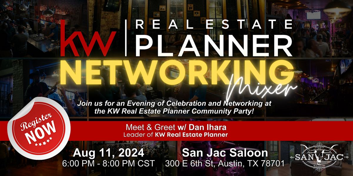 KW Real Estate Planner Networking Mixer
