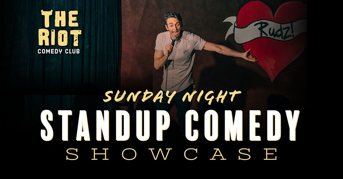 The Riot  presents New Years Eve Sunday Night Comedy Showcase