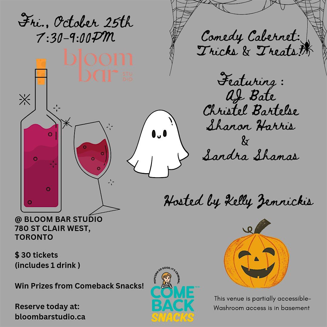 Comedy Cabernet: Tricks & Treats!