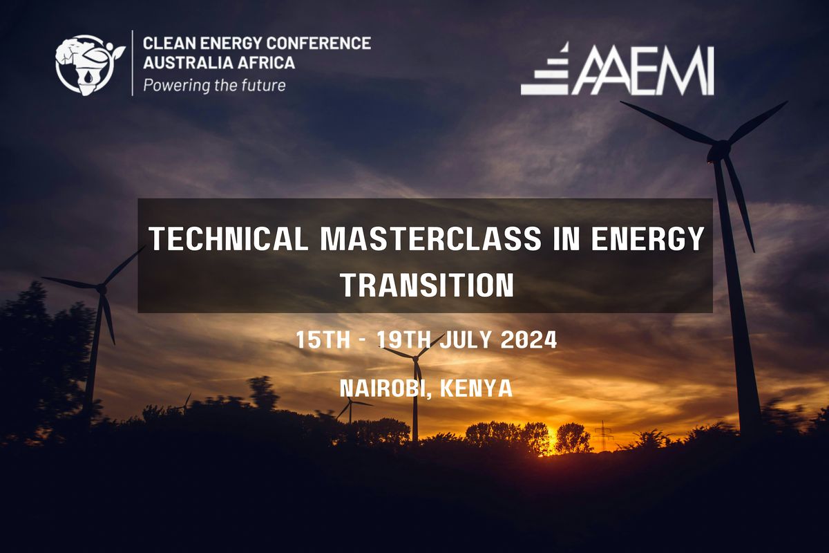 Technical Masterclass in Energy Transition