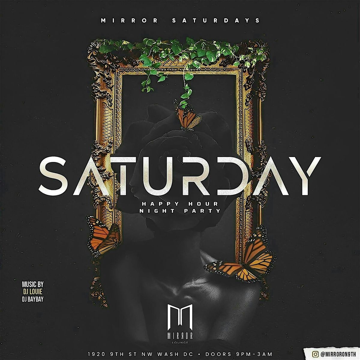 Late Night Happy Hour + Food + Hookah + Amazing Music | Mirror Saturdays