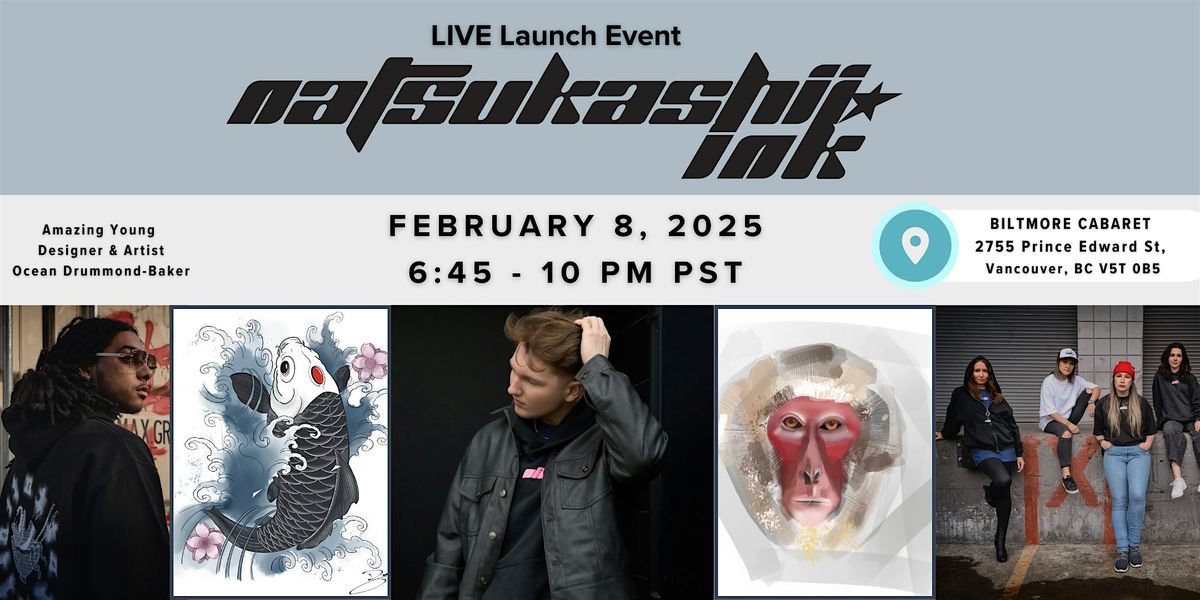 Natsukashii Ink Official LIVE Launch EVENT