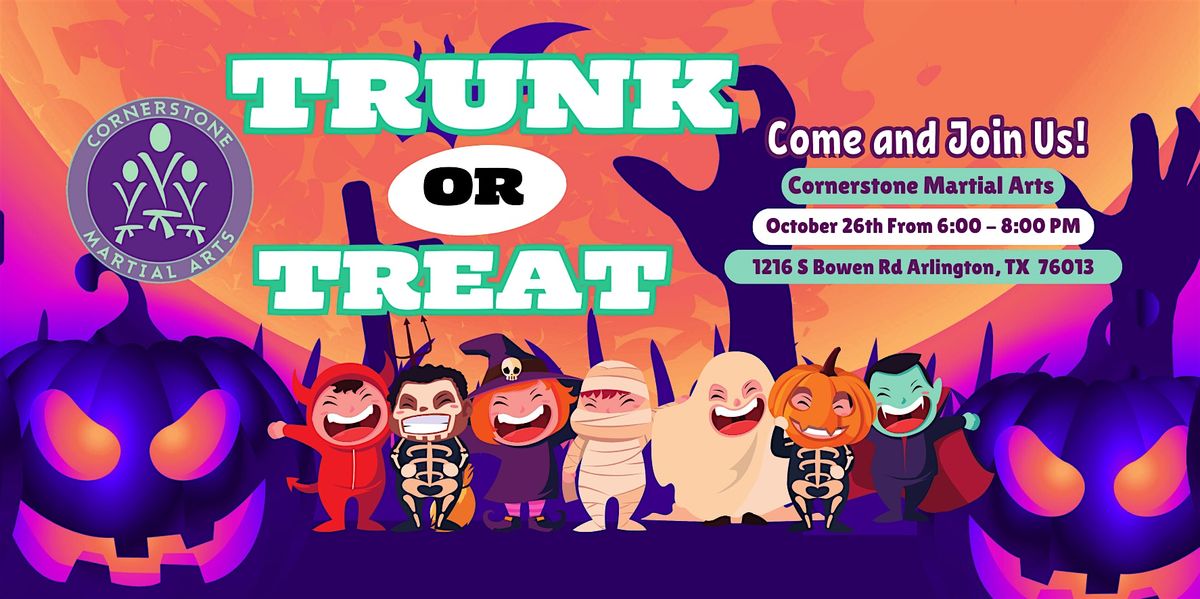 Trunk or Treat | Candy & Games | Costume\/Trunk Contest!