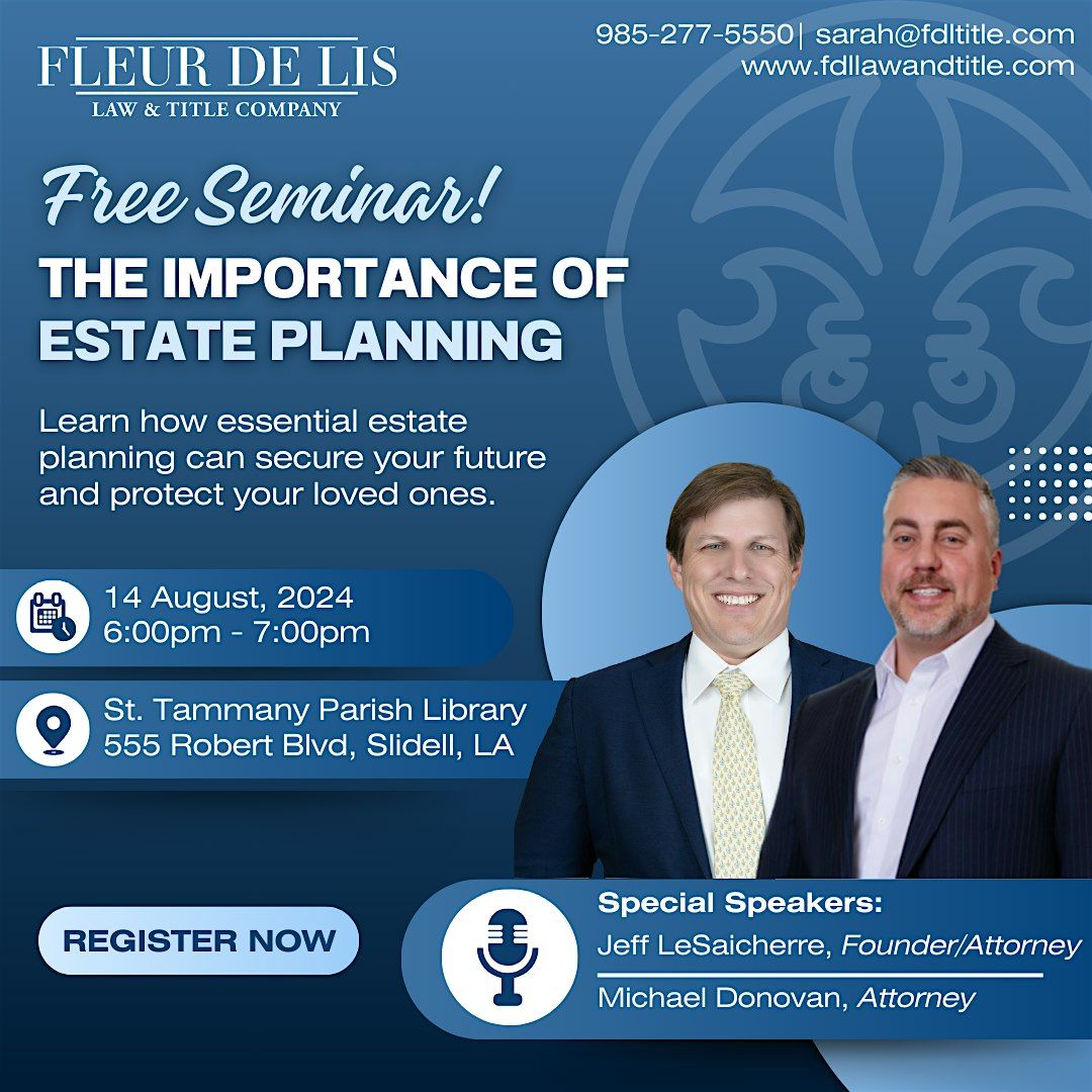The Importance of Estate Planning