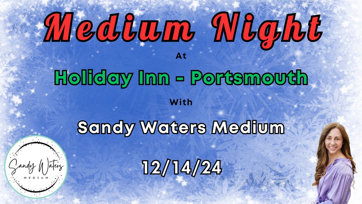 Portsmouth Medium Night at The Holiday Inn