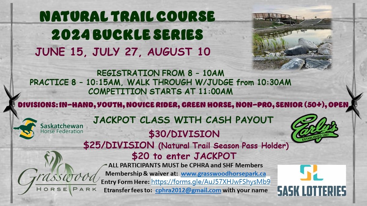 Natural Trail Course 2024 Buckle Series