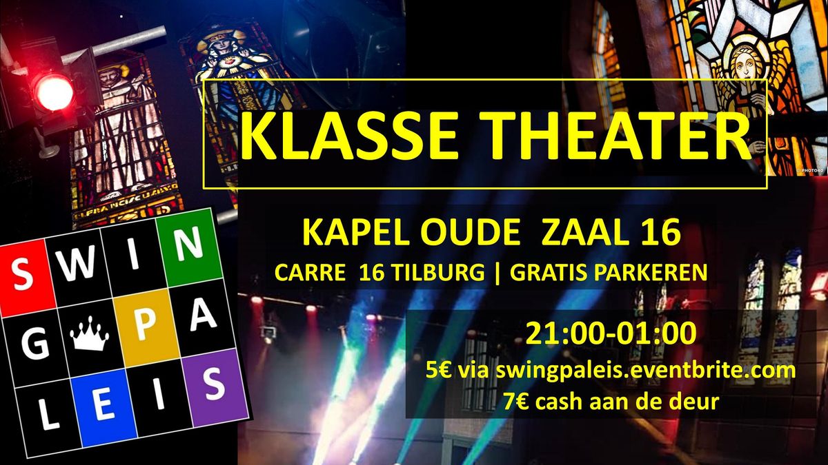 Swingpaleis Klasse Theater Tilburg 15 oktober 2022
