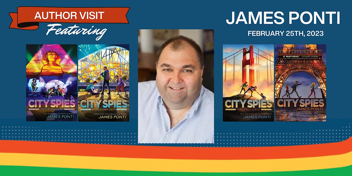 In Person Book Signing Event with author James Ponti