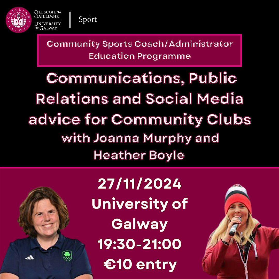 Communications, Public Relations and Social Media Advice for Community Club