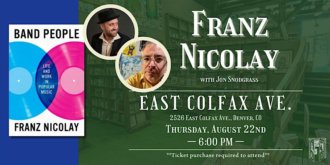 Franz Nicolay with Jon Snodgrass Live at Tattered Cover Colfax