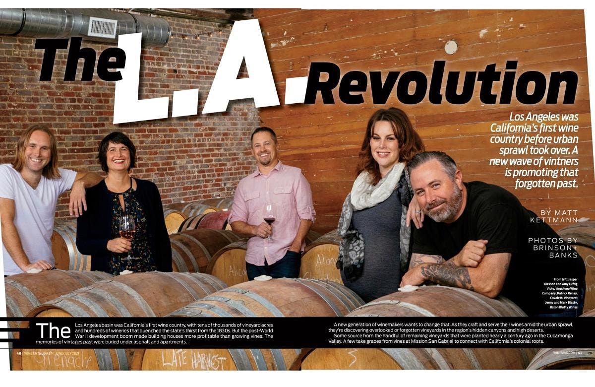 L.A. Revolution: A Taste of Los Angeles Wine