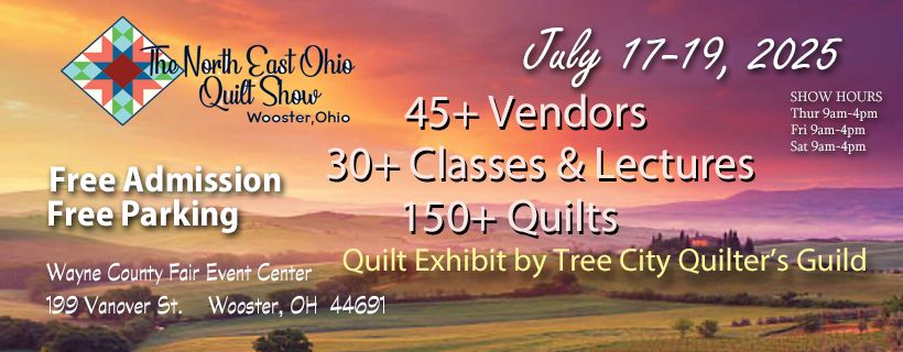 The NE Ohio Quilt Show 2025