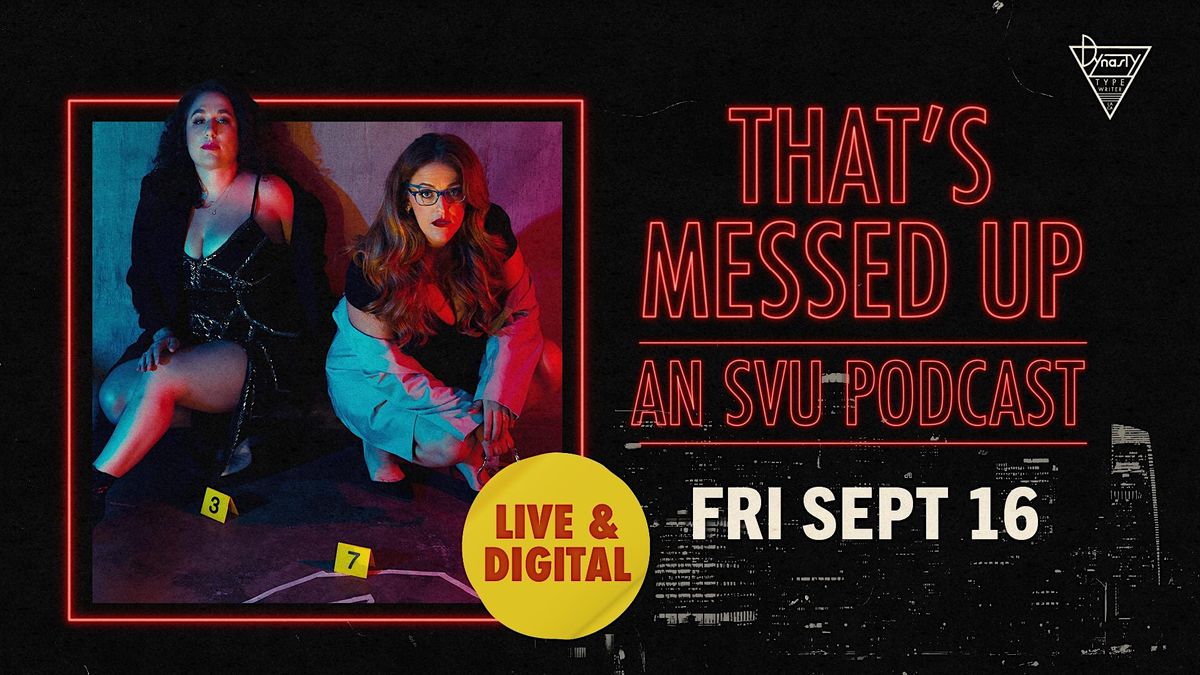 Thats Messed Up LIVE!, Dynasty Typewriter at The Hayworth, Los Angeles