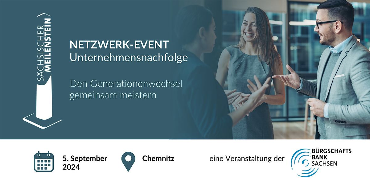Netzwerk-Event "Unternehmensnachfolge" in Chemnitz