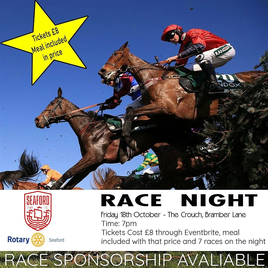 Seaford Town Football Club - Race Night!