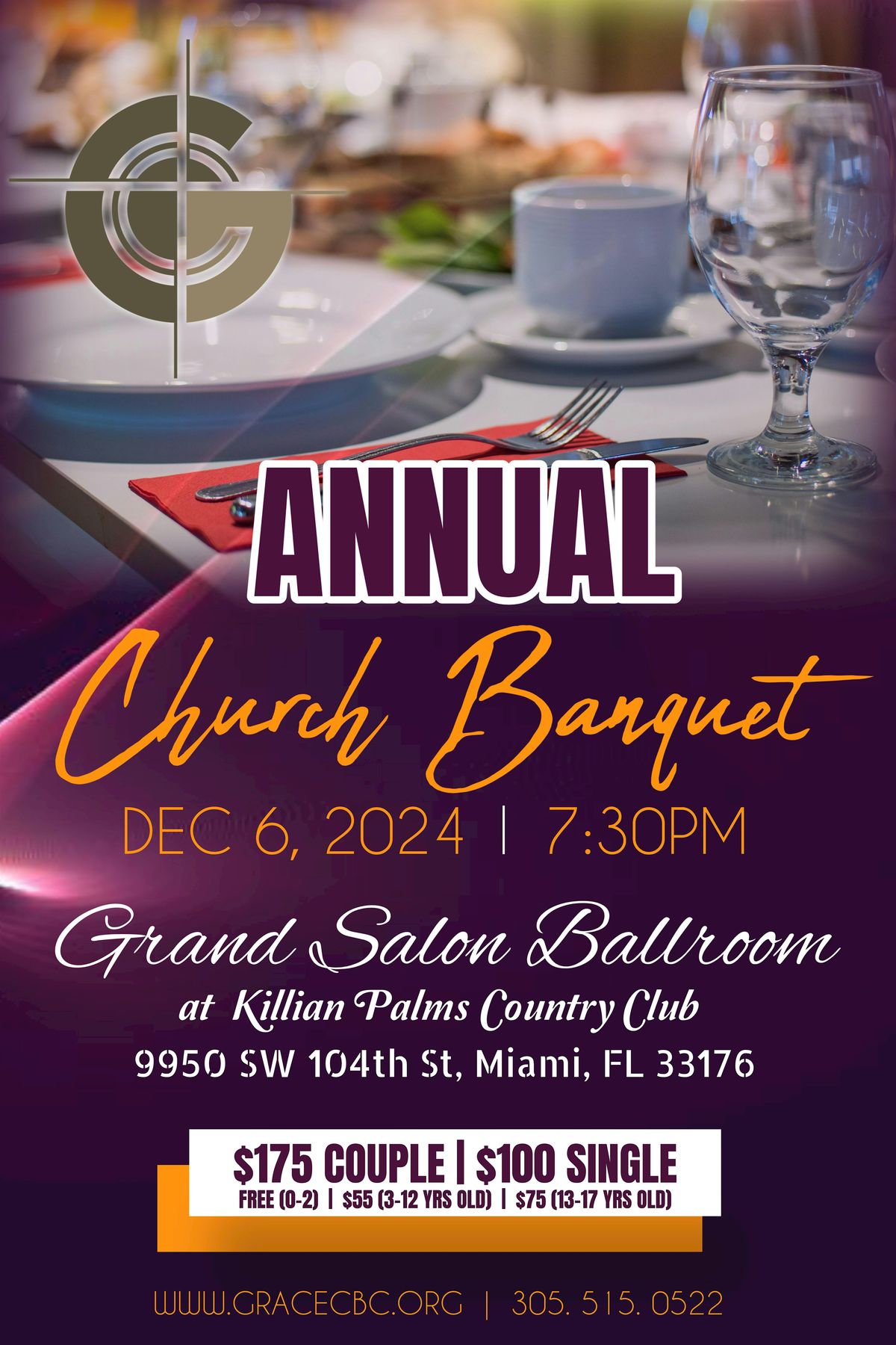 Grace Connection Baptist Annual Banquet