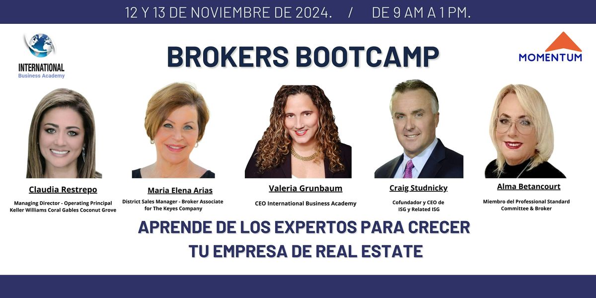 Broker Bootcamp en espa\u00f1ol